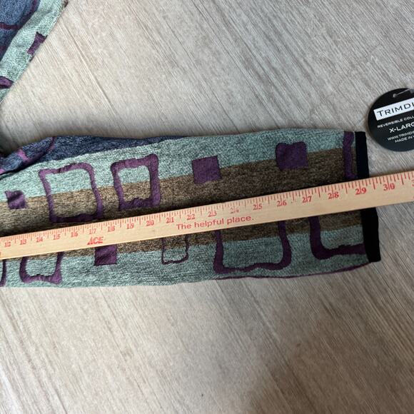 Trimdin Classic Symphony Jewel Artisan Jacket Womens XL NWT Reversible Purple - Picture 11 of 11